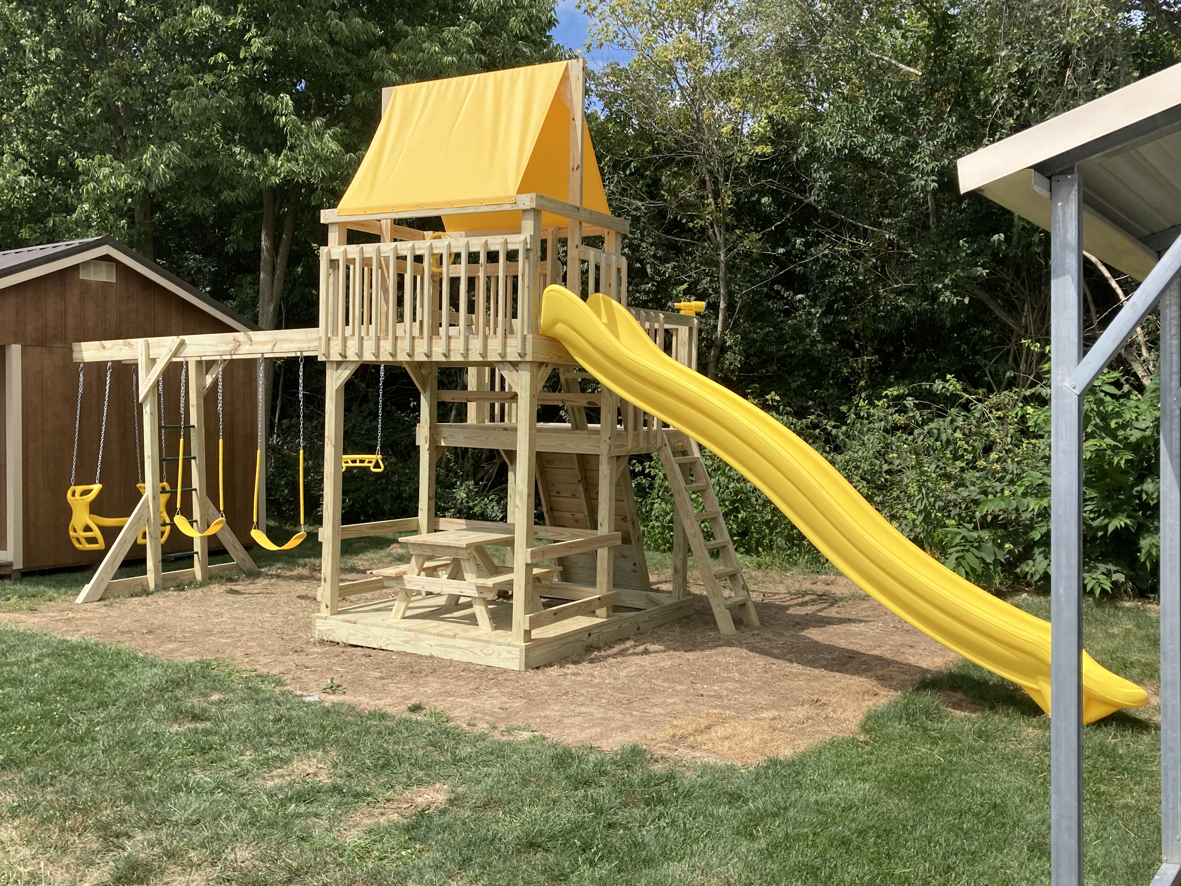 Playset and Poly Outdoor Furniture